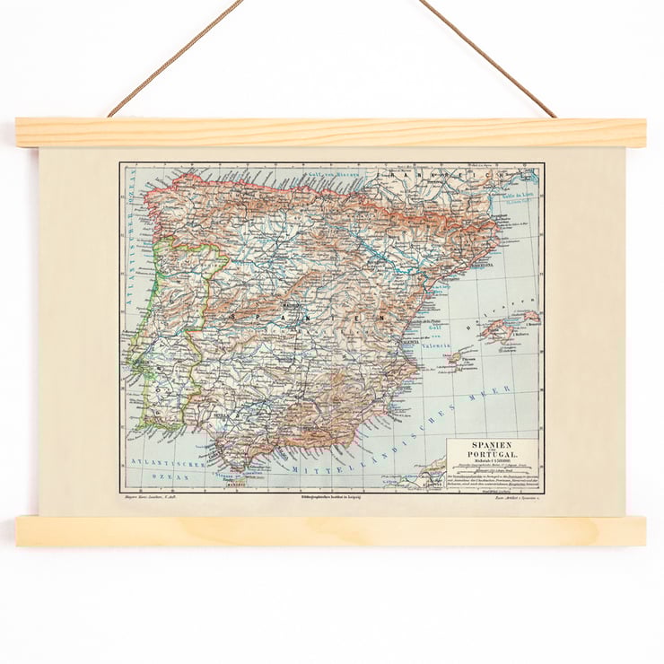Ancient map of Spain Ancient map of Spain