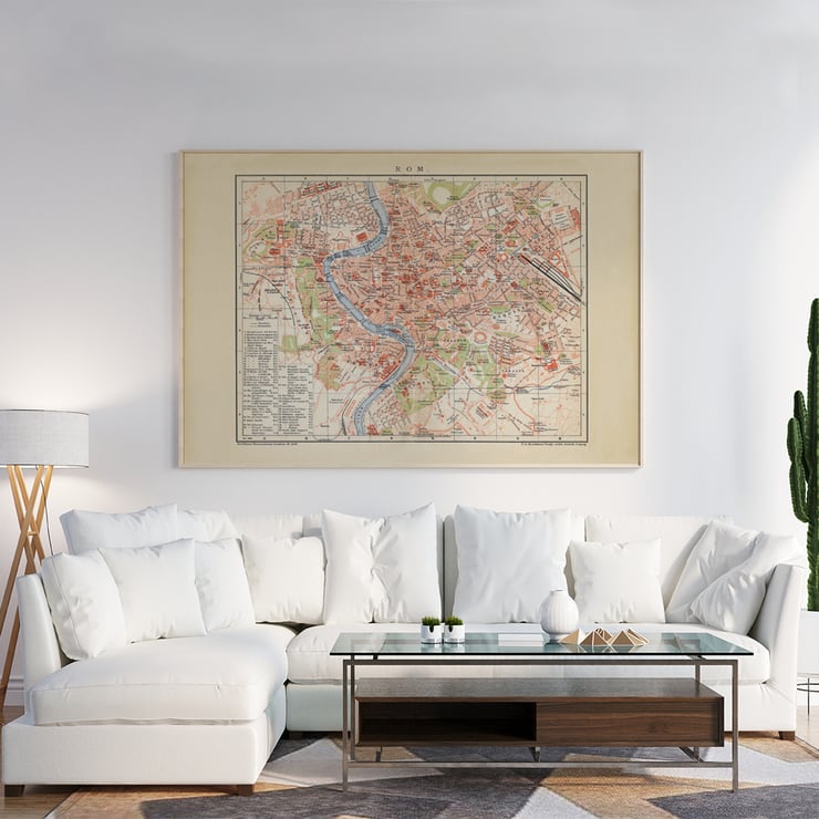 Ancient map of Rome Ancient map of Rome