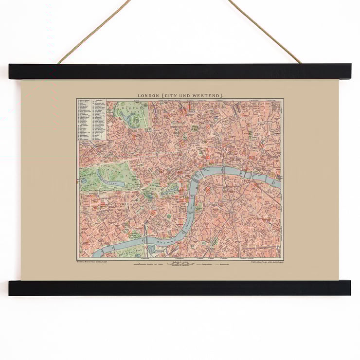 Ancient map of London Ancient map of London