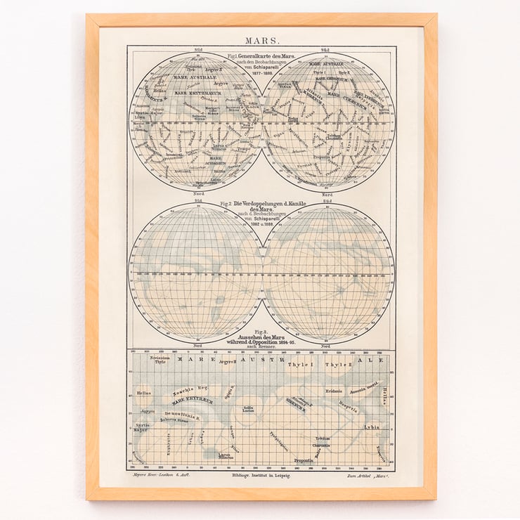 Map of Mars Map of Mars