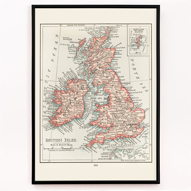 map of the British Isles map of the British Isles