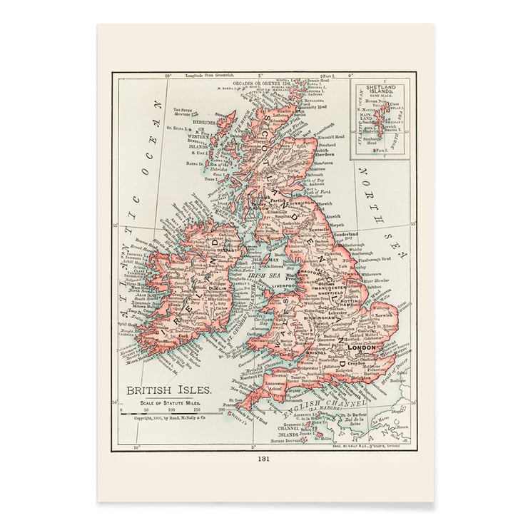map of the British Isles map of the British Isles