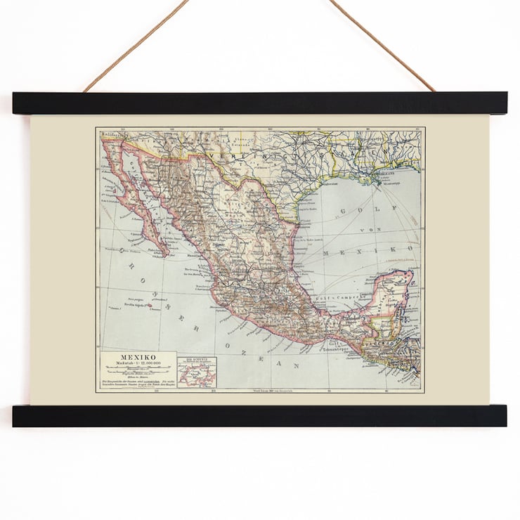 Antique map of Mexico Antique map of Mexico