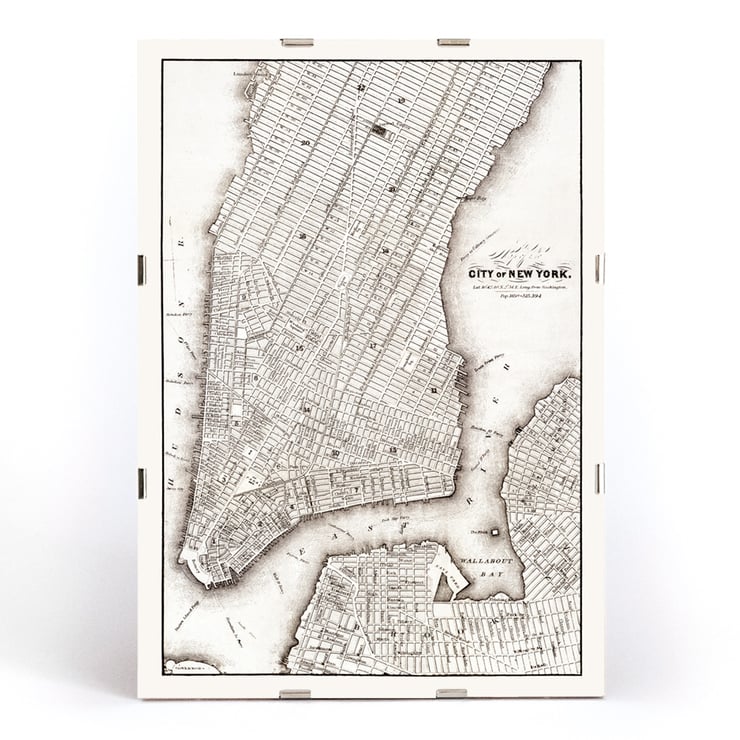Map of the city of New York Map of the city of New York