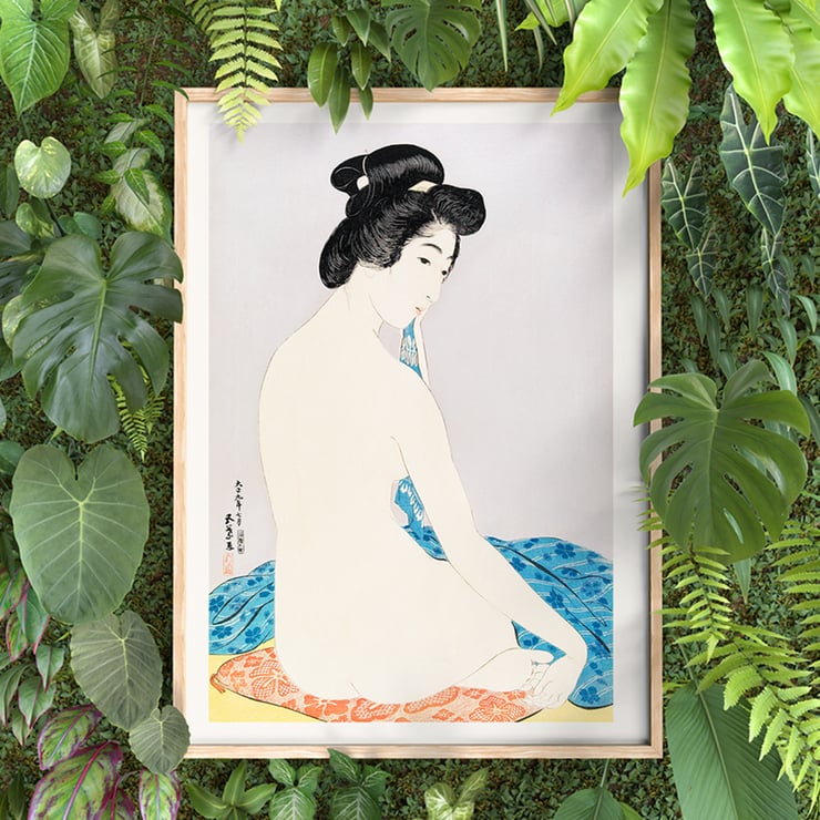 Woman After a Bath