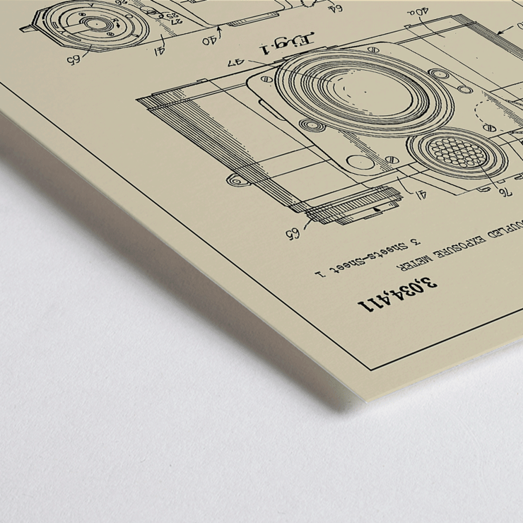 Photographic camera patent Photographic camera patent