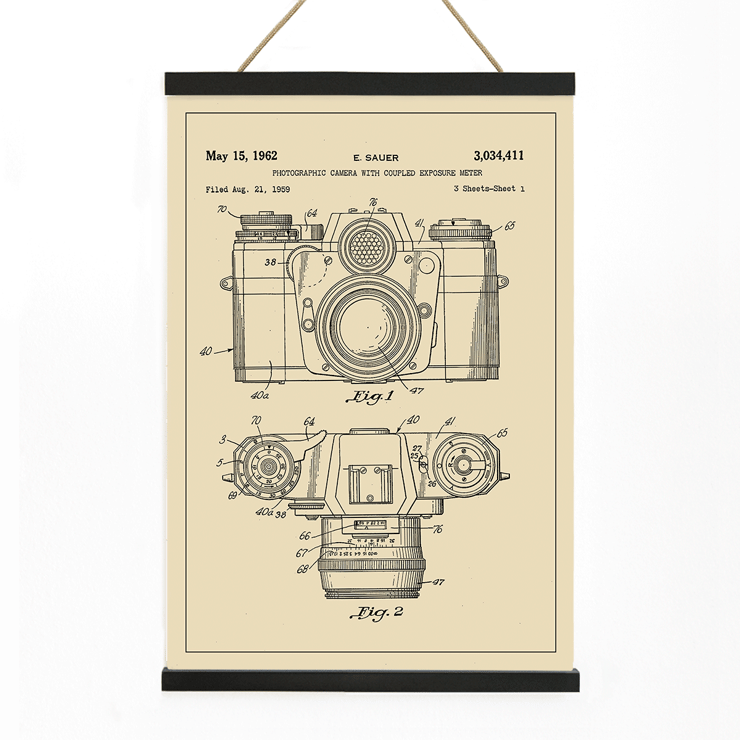 Photographic camera patent Photographic camera patent