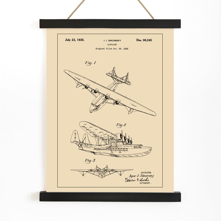 Airplane patent Airplane patent