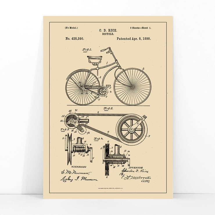 Bicycle patent Bicycle patent