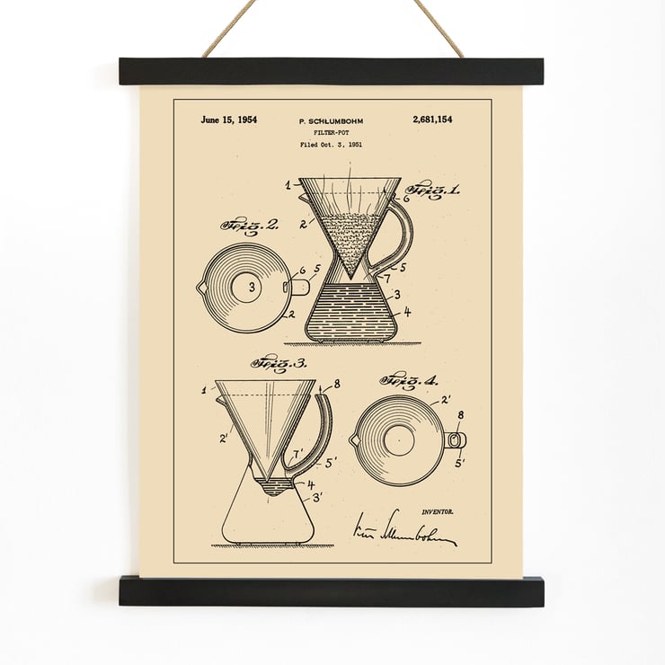 Coffee filter pot patent Coffee filter pot patent