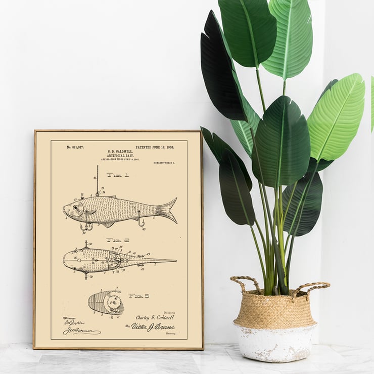 Patent für künstliche Köder Patent für künstliche Köder