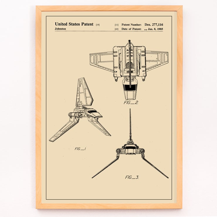 Star Wars Imperial Shuttle-Patent Star Wars Imperial Shuttle-Patent