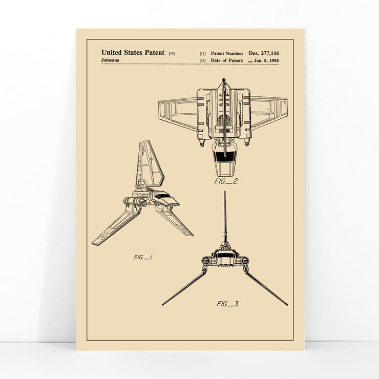 Star Wars Imperial Shuttle-Patent Star Wars Imperial Shuttle-Patent