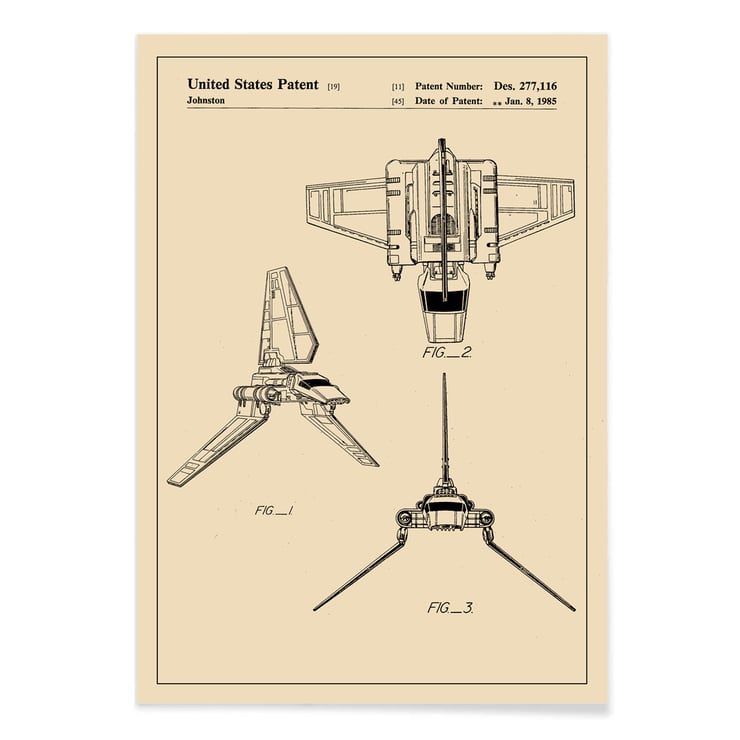 Star Wars Imperial Shuttle-Patent Star Wars Imperial Shuttle-Patent