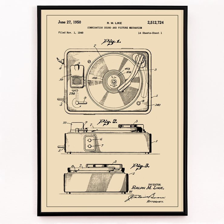 Turntable Patent Turntable Patent