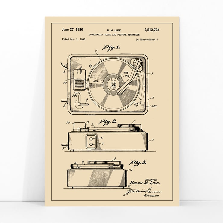 Turntable Patent Turntable Patent