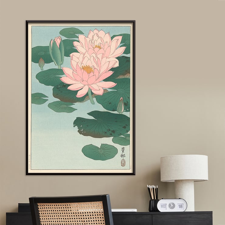 Flowering Water Lily Flowering Water Lily