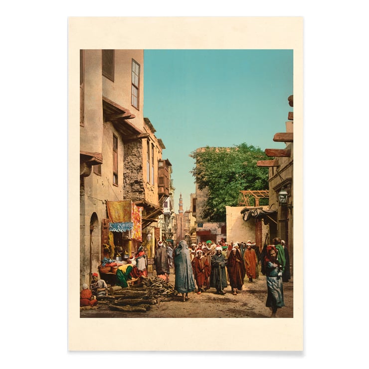 Street scene in North Africa Street scene in North Africa