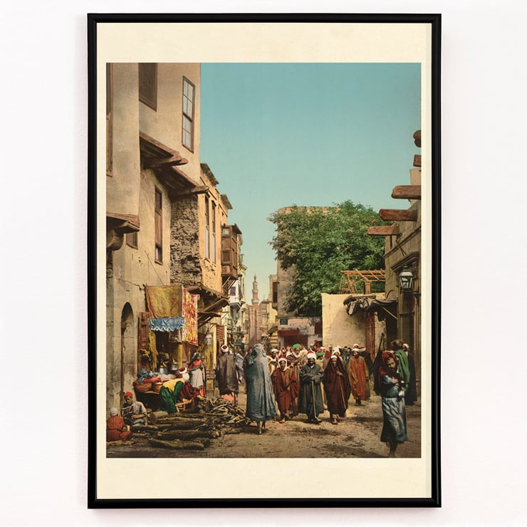 Street scene in North Africa Street scene in North Africa