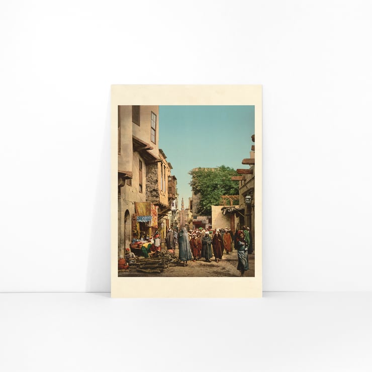 Street scene in North Africa Street scene in North Africa