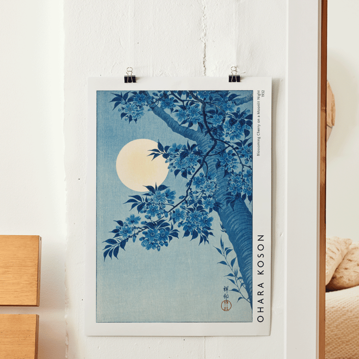 Blossoming Cherry on a Moonlit Night Blossoming Cherry on a Moonlit Night