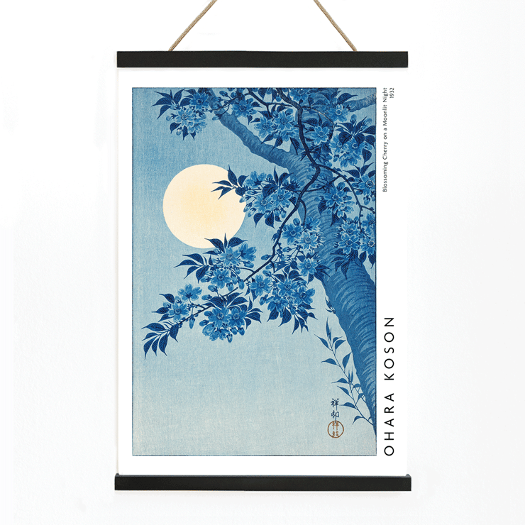 Blossoming Cherry on a Moonlit Night Blossoming Cherry on a Moonlit Night