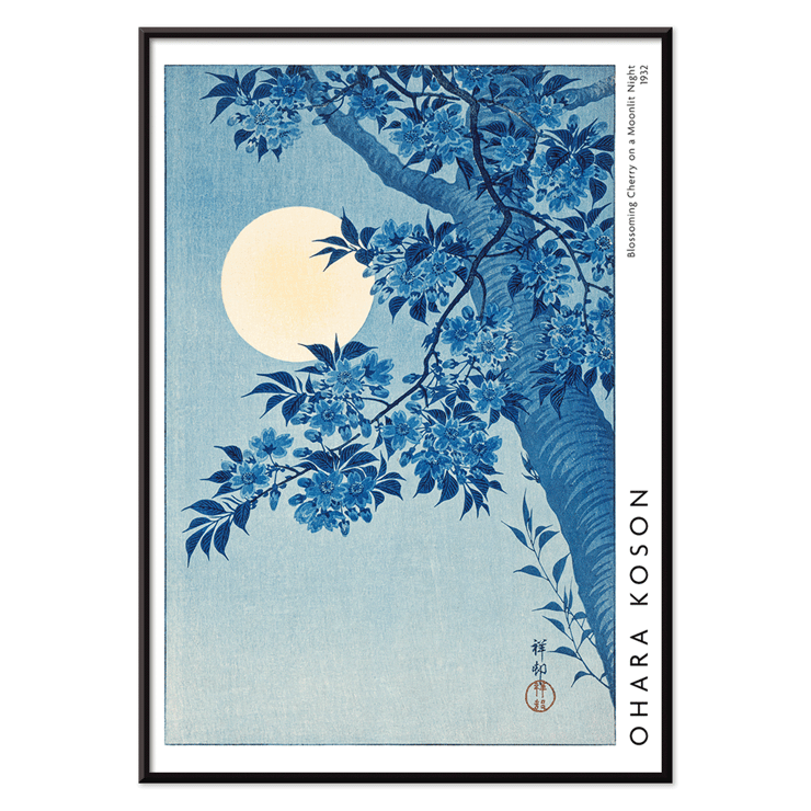 Blossoming Cherry on a Moonlit Night Blossoming Cherry on a Moonlit Night