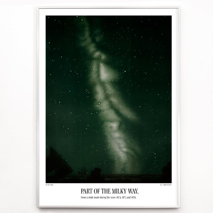 Part of the milky way from the Trouvelot astronomical drawings (1881-1882) Part of the milky way from the Trouvelot astronomical drawings (1881-1882)