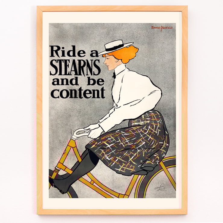 Ride a Stearns and be content Ride a Stearns and be content