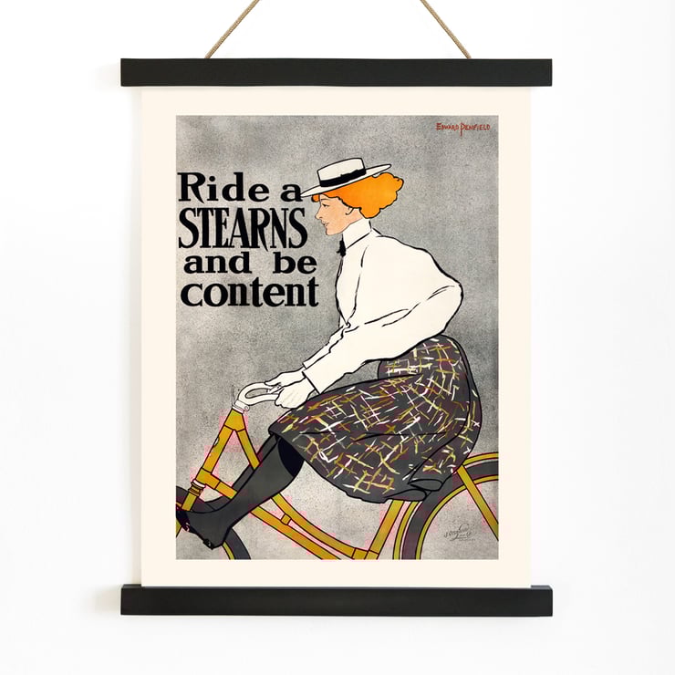 Ride a Stearns and be content Ride a Stearns and be content