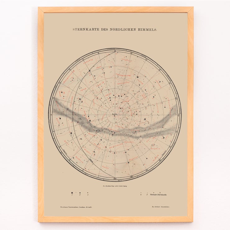 Northern Sky Star Poster Northern Sky Star Poster