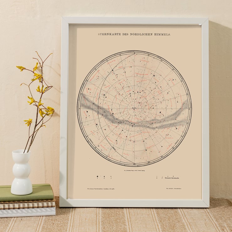 Northern Sky Star Poster Northern Sky Star Poster
