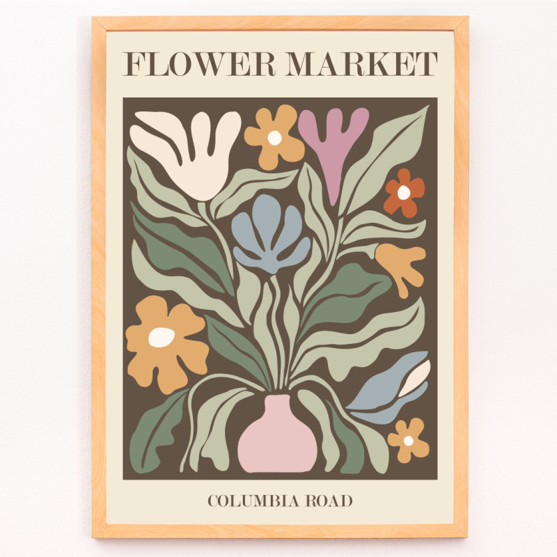 Mercado de flores Columbia Road