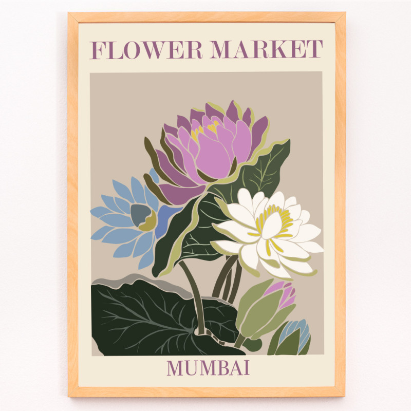 Mercado de flores - Bombay