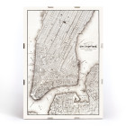 Karte der Stadt New York