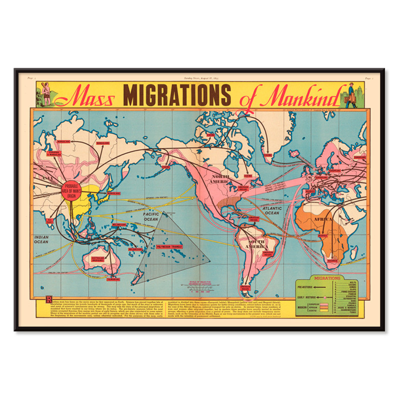 Mass Migration of Mankind