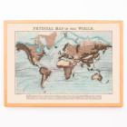 Mapa físico del mundo