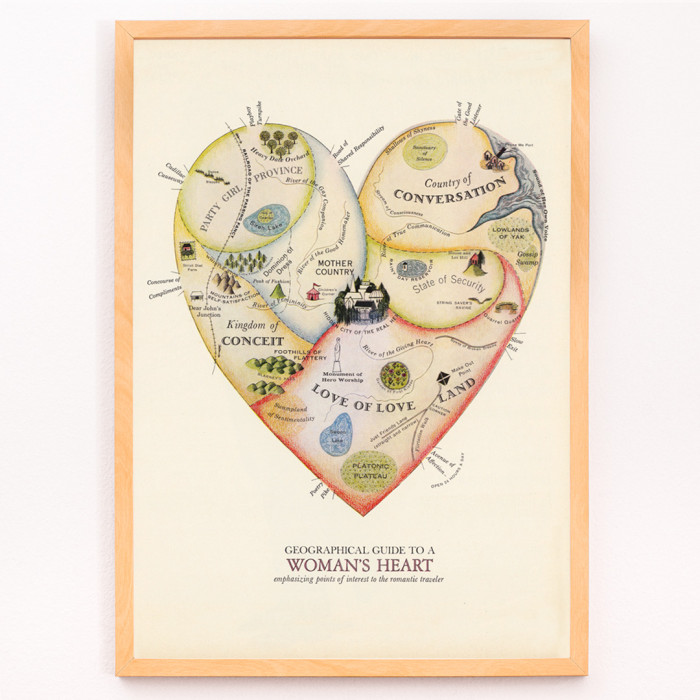 Geographical Guide to a Womans Heart
