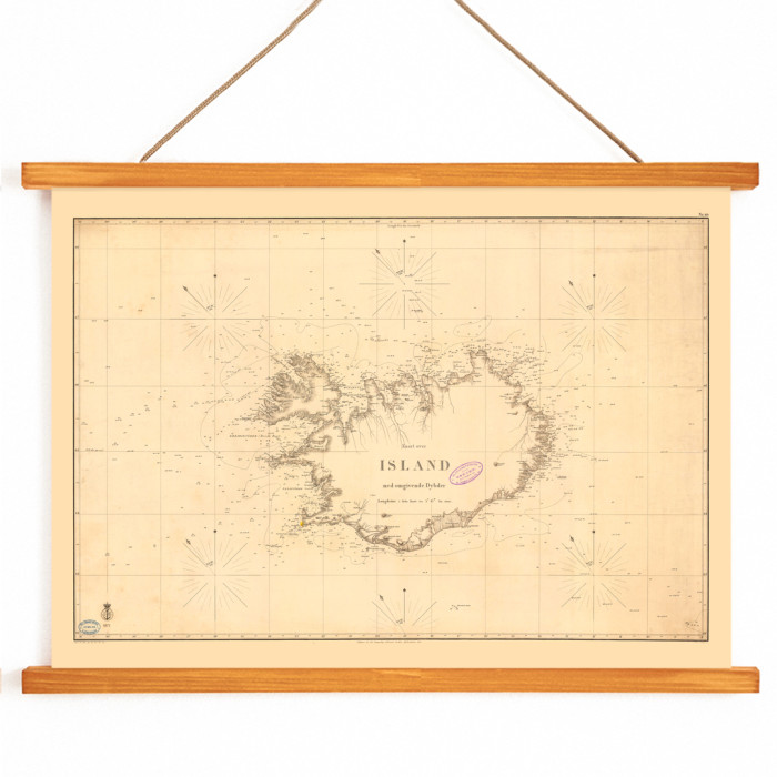 Mappa dell&#39;Islanda