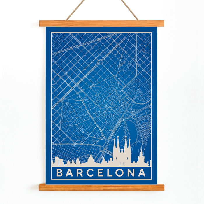 Karte von Barcelona 2