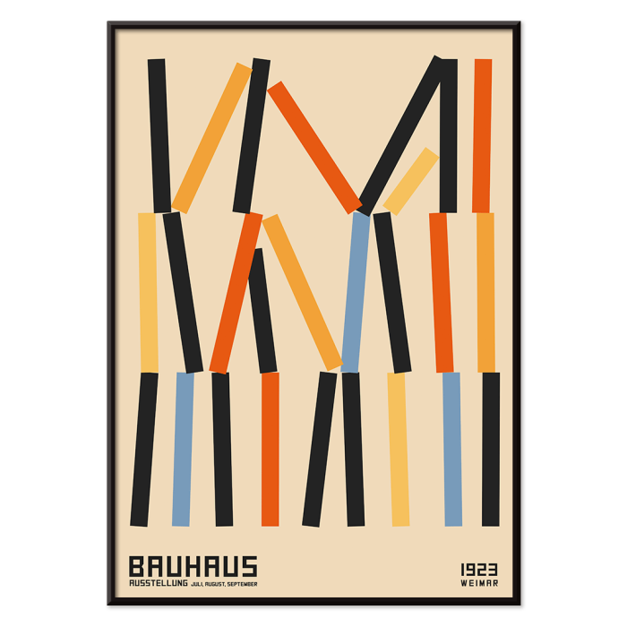Póster Bauhaus 6