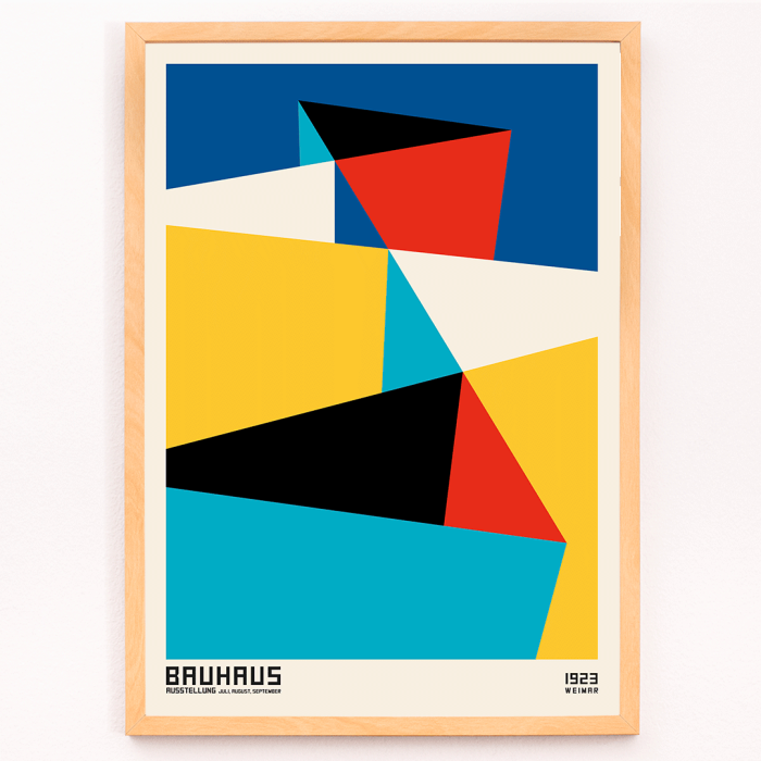 Affiche Bauhaus 15ème