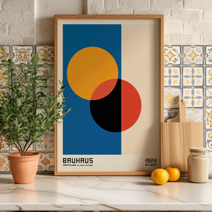 Affiche Bauhaus 17ème