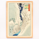 The Kiso Gorge in Snow