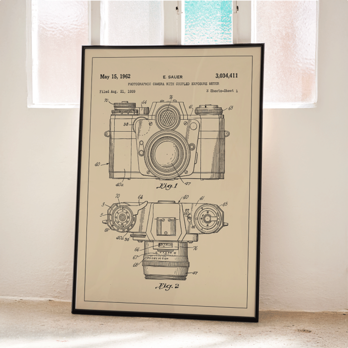 Patent de càmera fotogràfica Patent de càmera fotogràfica