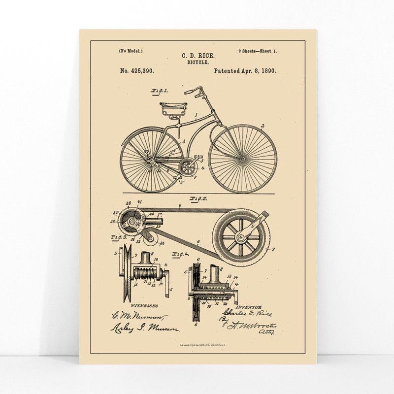 Brevetto di bicicletta