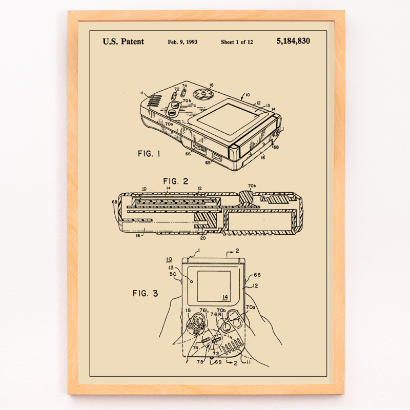 Gameboy-Patent