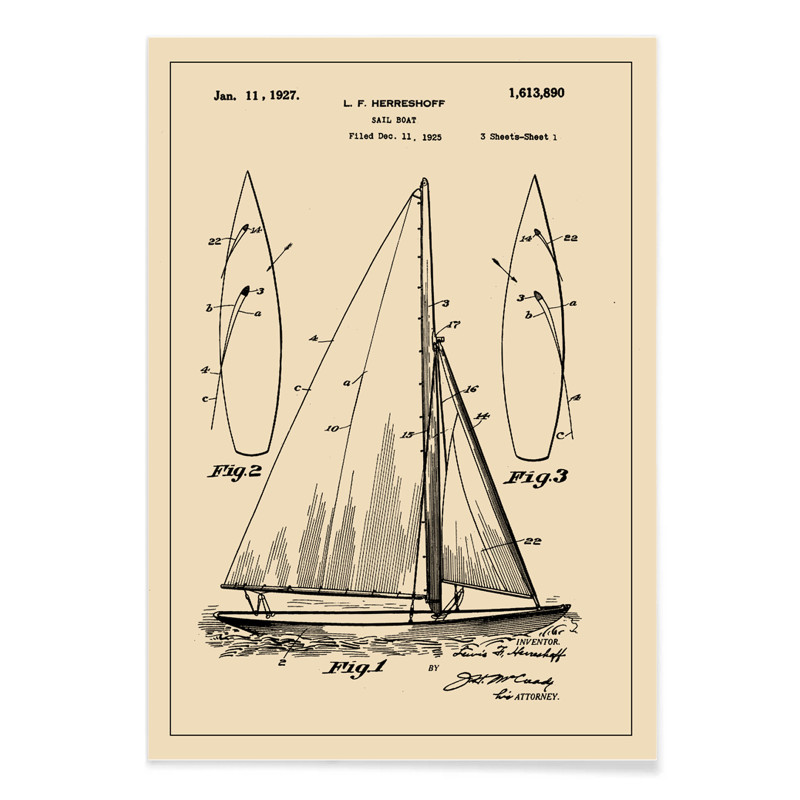 Patent für Segelboote