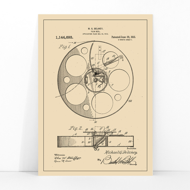 Film Reel Patent