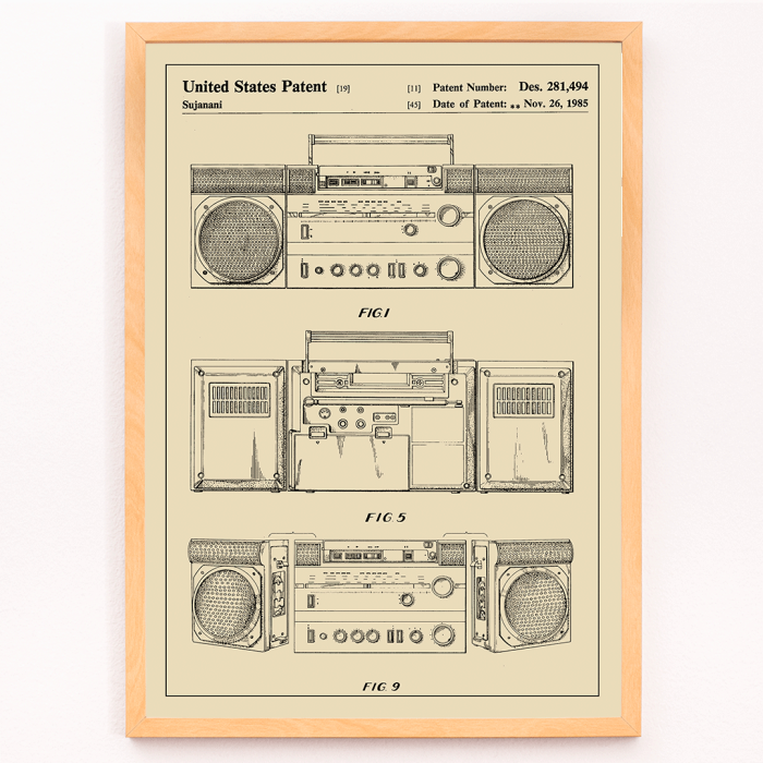 Cassette Player Patent